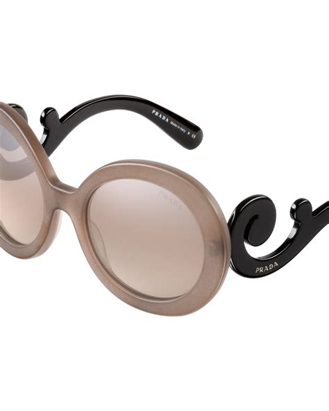 minimal baroque prada sunglasses|prada baroque style sunglasses.